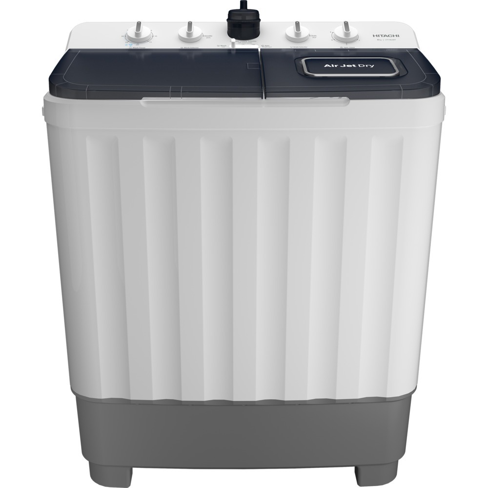 Hitachi Twin Tub Washing Machine | 8 Kg | Plastic Body | Semi