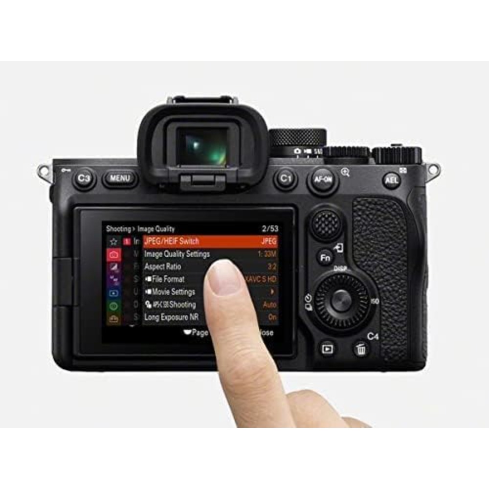 SONY α7 IV ILCE-7M4 ENGLISH MENU Sony Alpha a7 IV | ILCE-7M4 | Full-Frame Mirrorless Camera | 33MP