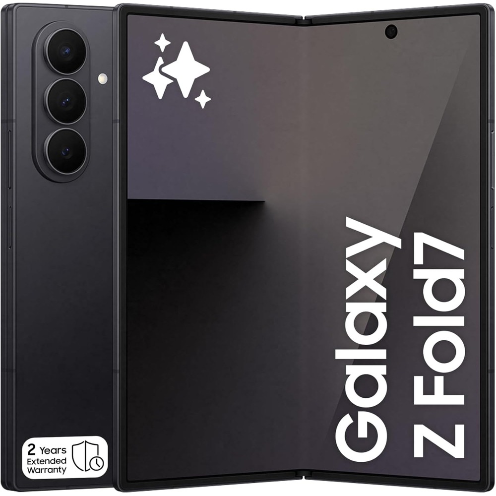 Samsung Galaxy Z Fold 7, 5G, 256 GB, 12GB RAM, Jetblack - English