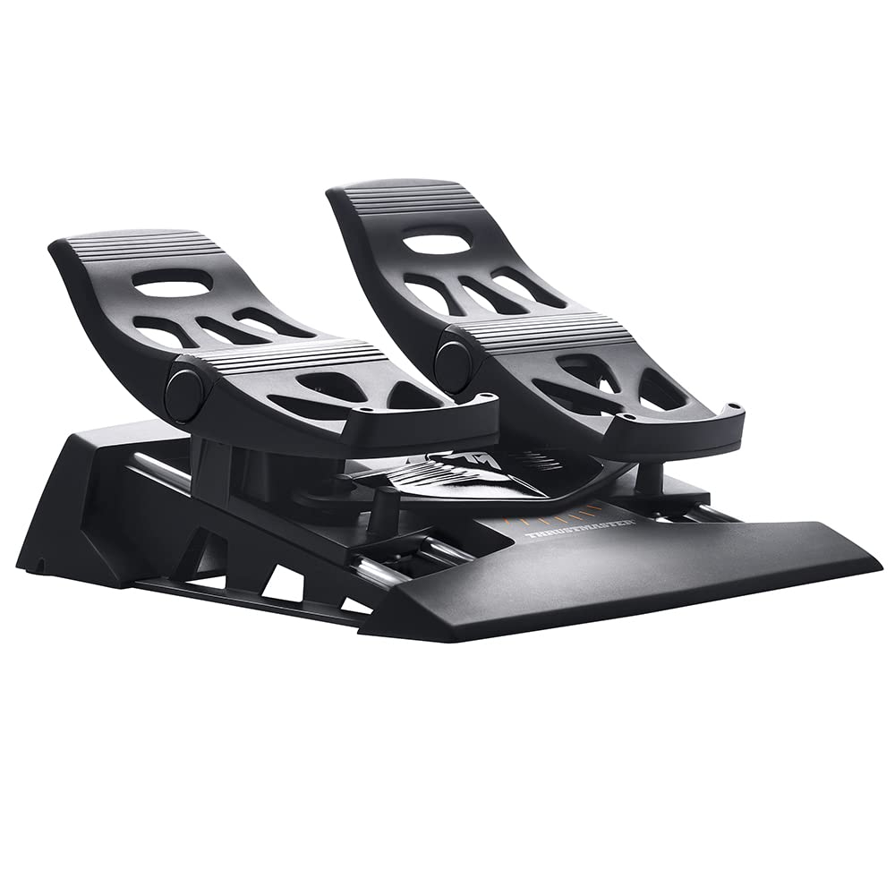 Thrustmaster Tfrp Flight Rudder Pedals for Pc Black - English