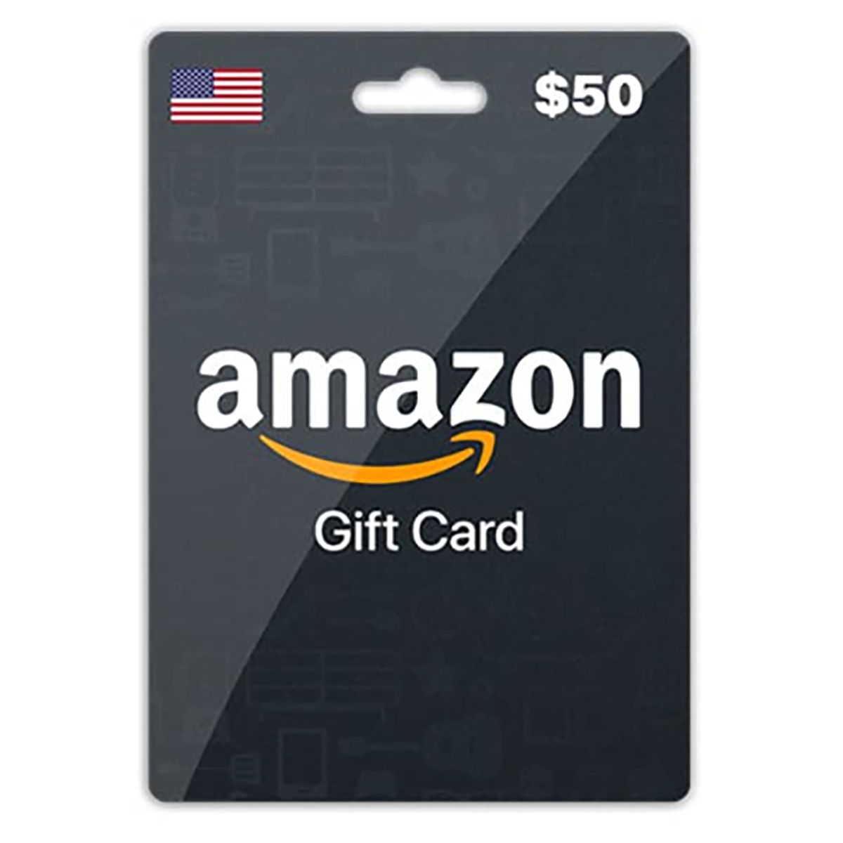 Amazon Gift Card USA 50 USD Delivery By Email Digital Code Black - English